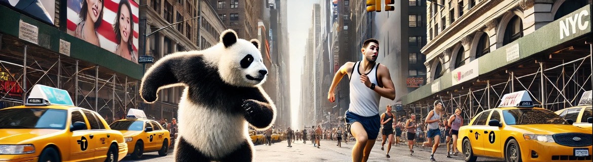 Save a Panda AND torture a runner!   Banner Image