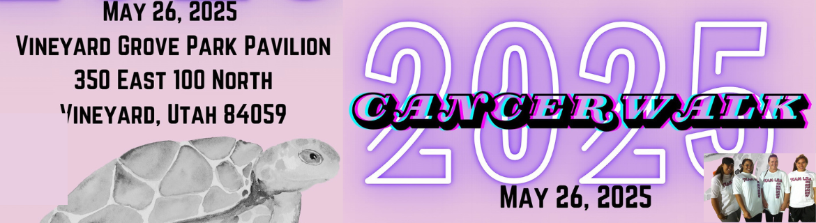 Vineyard Cancer Walk 2025 Banner Image