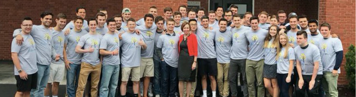 Bentley University Sigma Chi Lambda Upsilon Banner Image