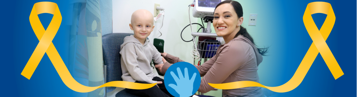 Lurie Children's Childhood Cancer Awareness Month Campaign Banner Image