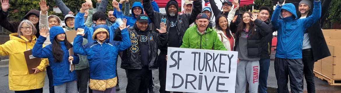 12th Annual SF Turkey Drive at St Emydius Banner Image